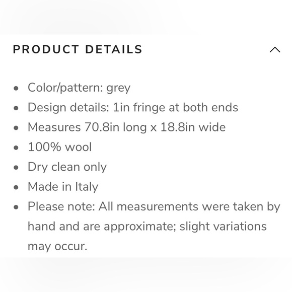 Authentic Gucci GG Jacquard Pattern Wool Scarf Gray - Picture 9 of 9